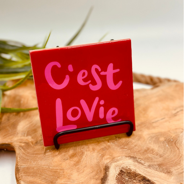 Tegeltje - C'est Lovie