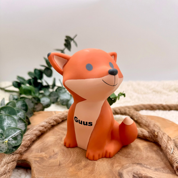 Spaarpot - Cesar Fox met Naam