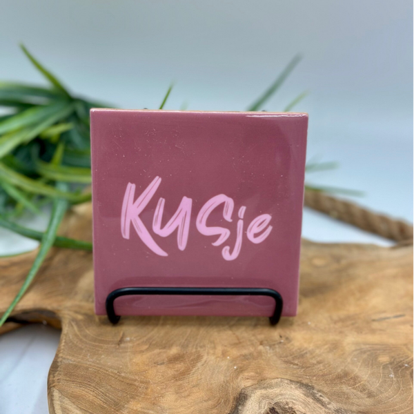 Tegeltje - Kusje