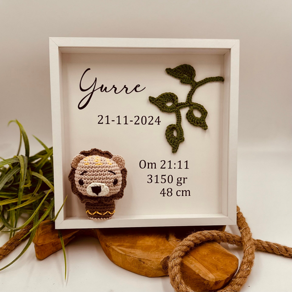 Fotolijstje met Geboorte Gegevens