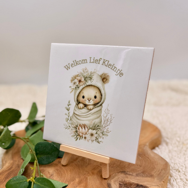 Tegeltje - Lief Kleintje