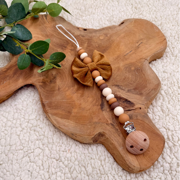 Speenkoord Strik - Bruin