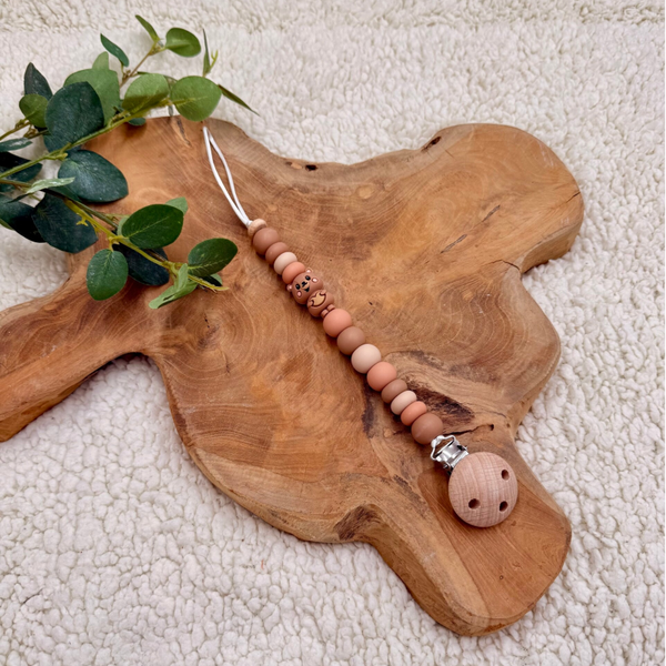 Speenkoord Beertje van Geluk - Bruin