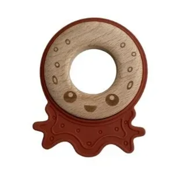 Bijtring met Naam - Octopus