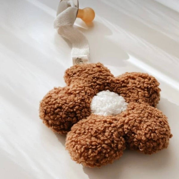 Lilies - Speendoekje Daisy - Cinnamon  (met gratis Frigg Speentje)