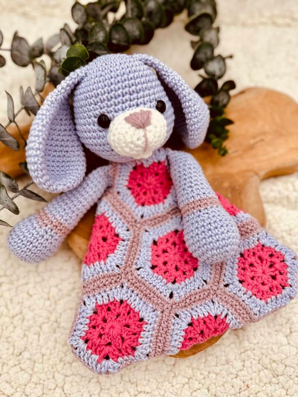 Knuffel Bunny - American Flower