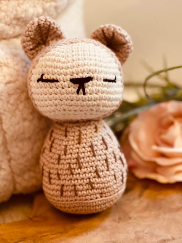 Knuffel - Beer - Creme