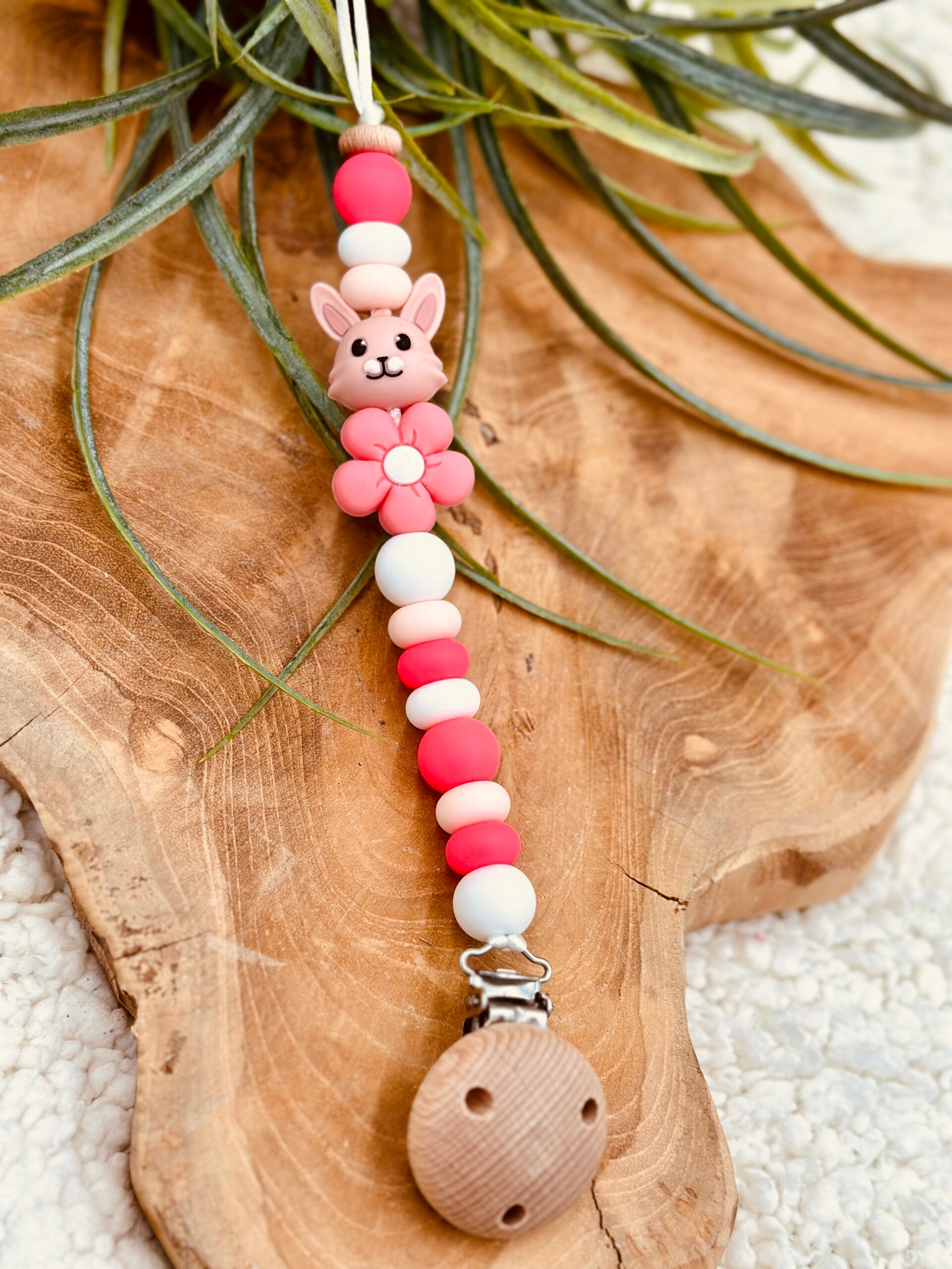 Speenkoord - Bunny - Rose