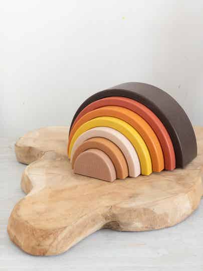 Stapelregenboog Blush