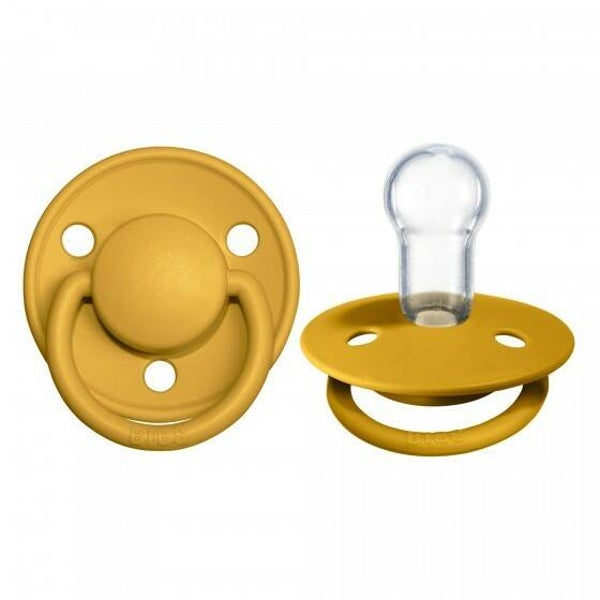 BIBS De Lux - Mustard - Maat 1