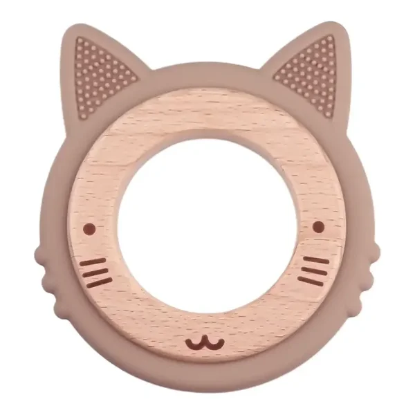 Bijtring met Naam - Kat