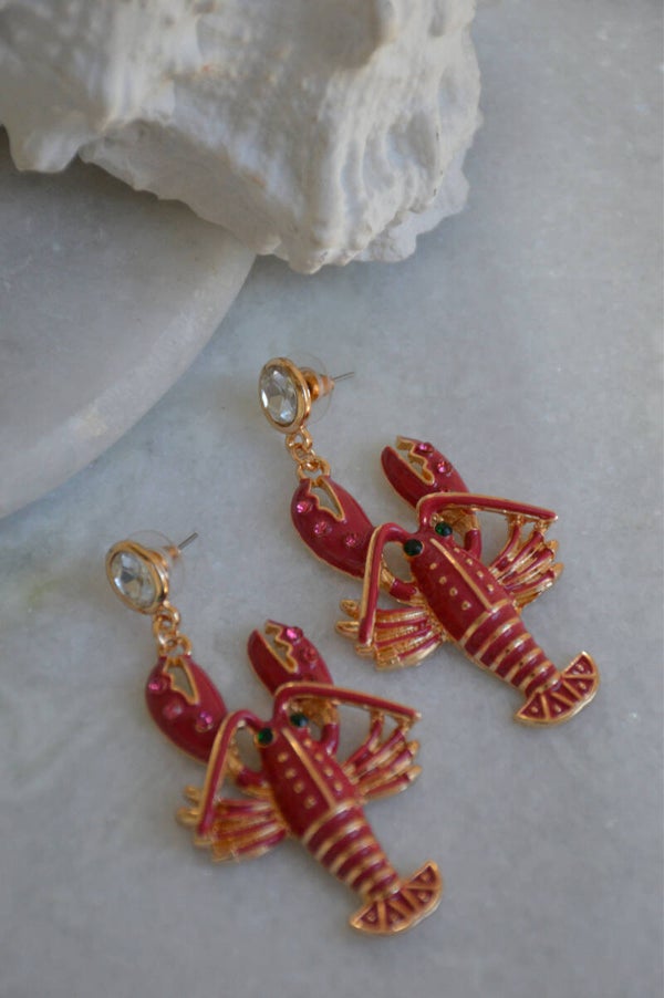 Lobster earrings