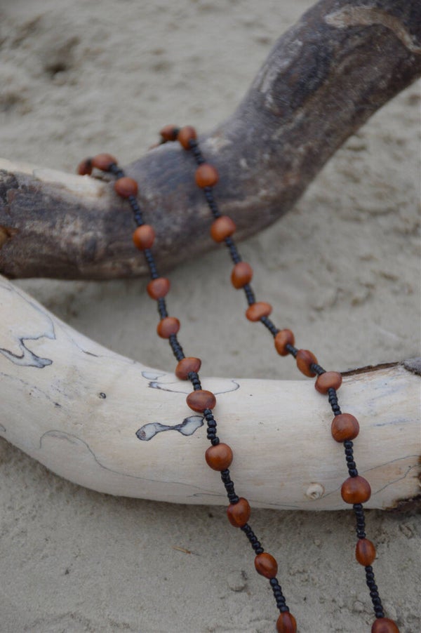 Seed beads necklace small