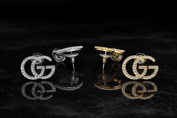 Gucci 1:1 oorknopjes goud en zilver