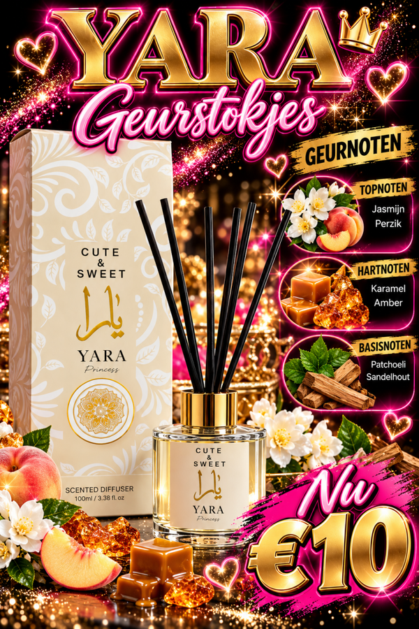 Yara moi geurstokjes