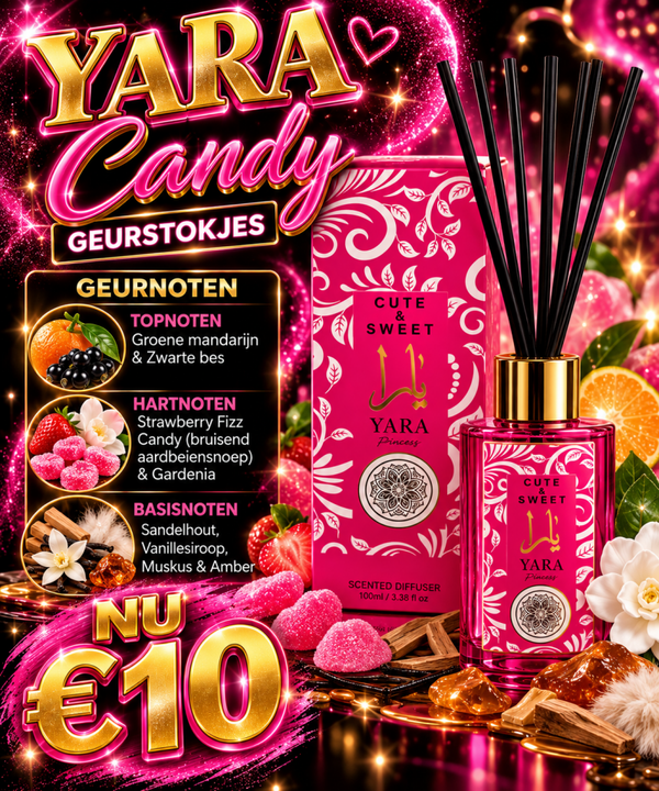 Yara candy geurstokjes