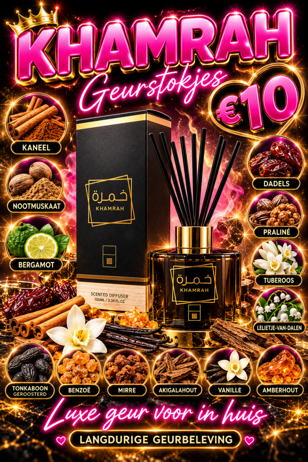 Geurstokjes khamrah