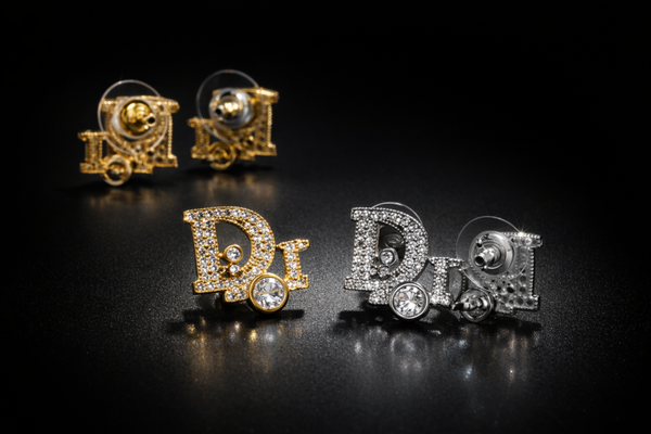 Dior met diamand 1:1 goud en zilver