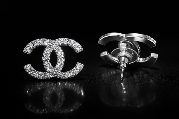 Chanel 1:1 steentjes oorknopjes