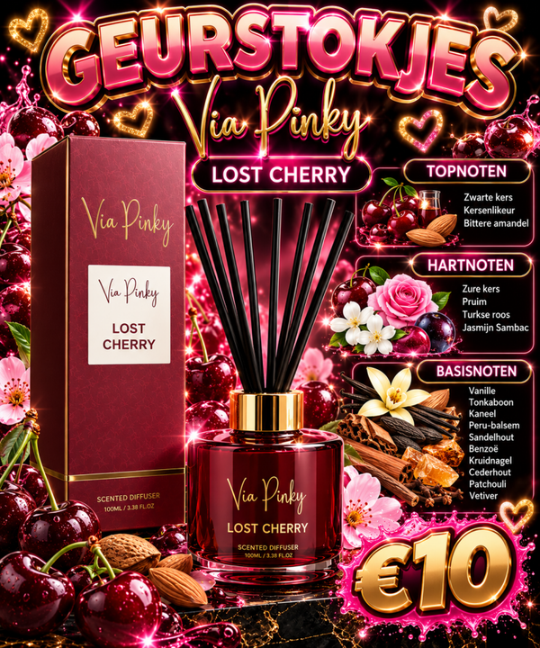 Geurstokjes lost cherry