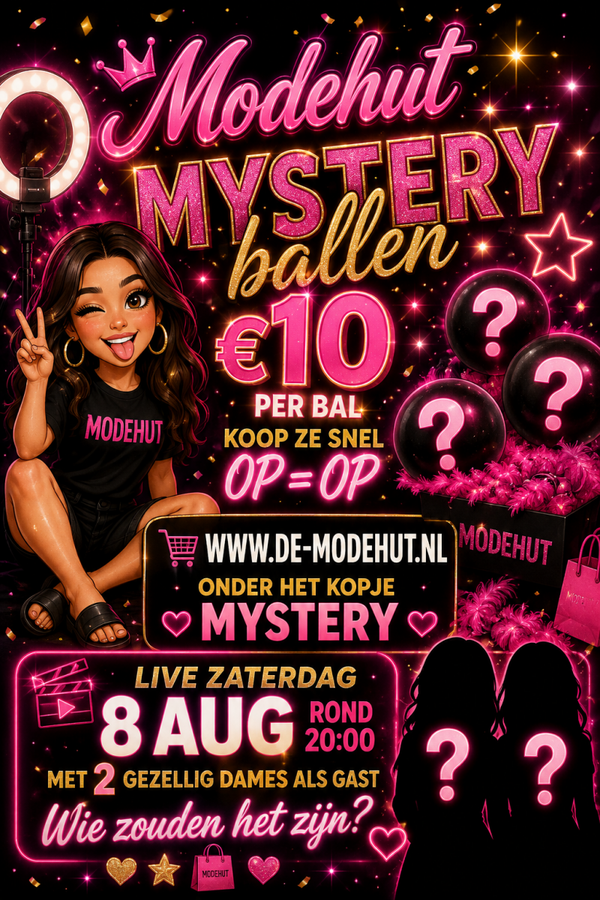 8 aug mystery bal €10