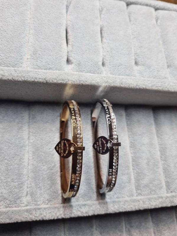 Tiffany&co goud en zilver armband