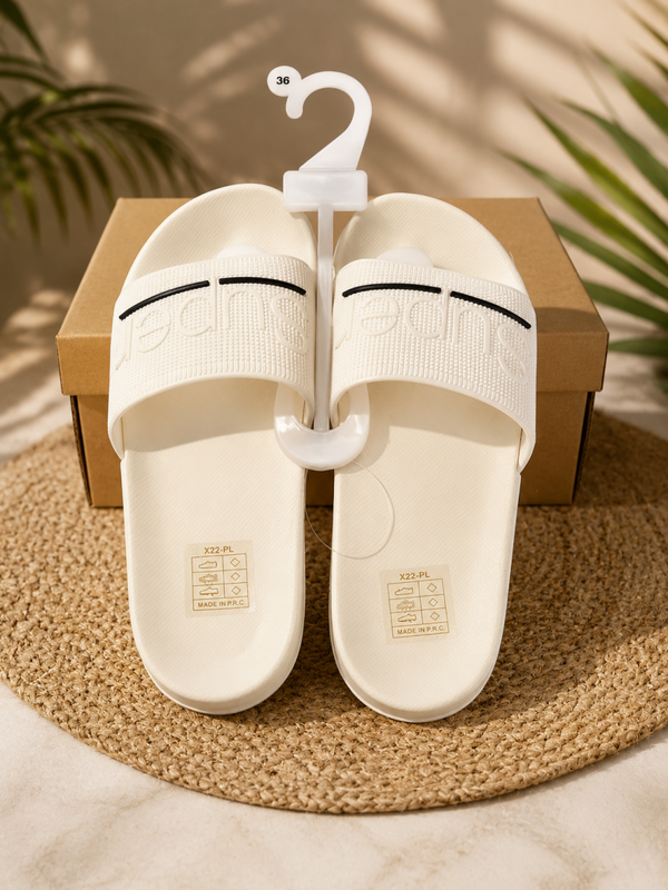 Bad slippers creme