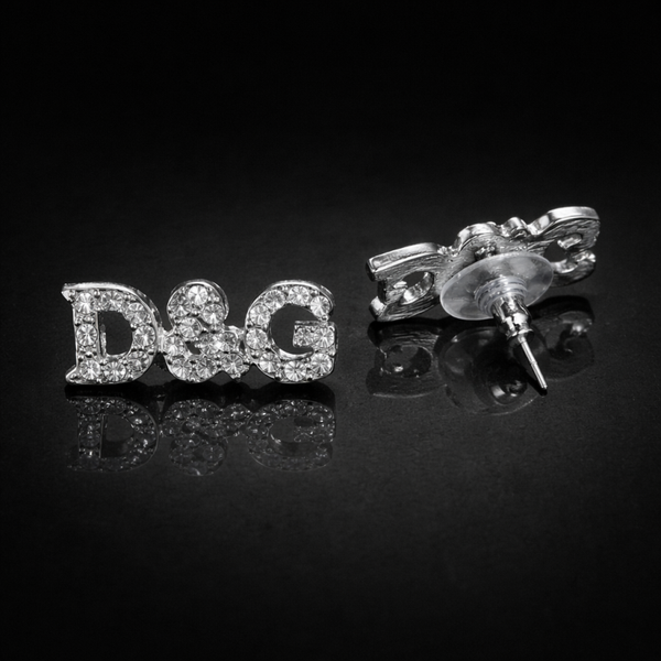 Dolce&gabana 1:1 zilver oorknopjes