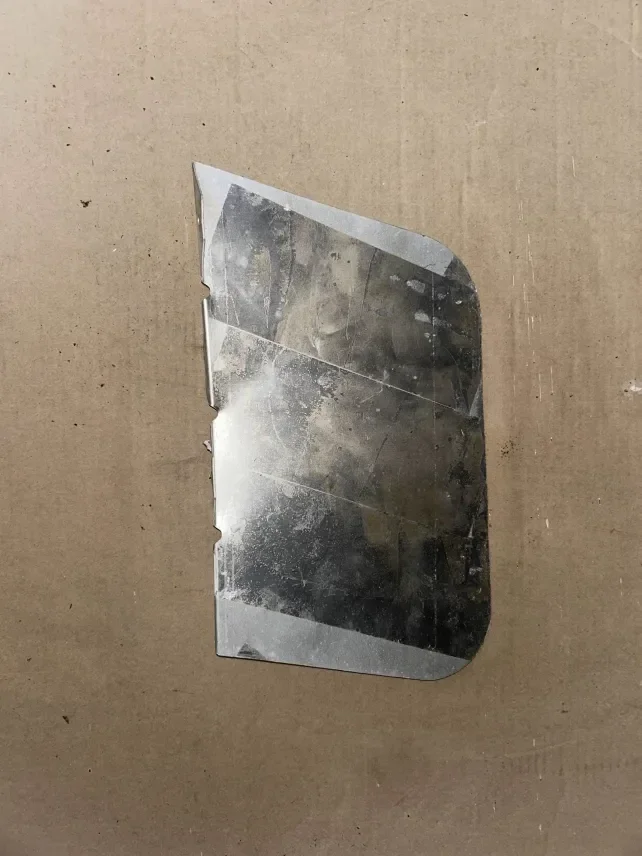 Nummerbord aluminium