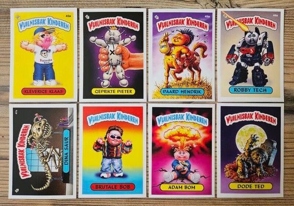 Garbage Pail Kids - Dutch - Fanset GPKUG