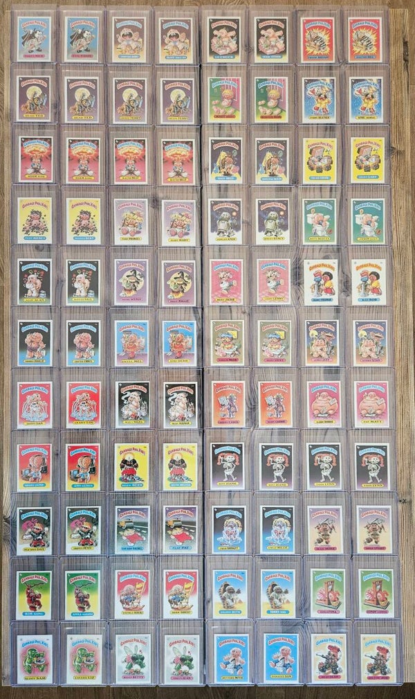 Garbage Pail Kids - UK Complete serie 1 Var. set 88x nm/m