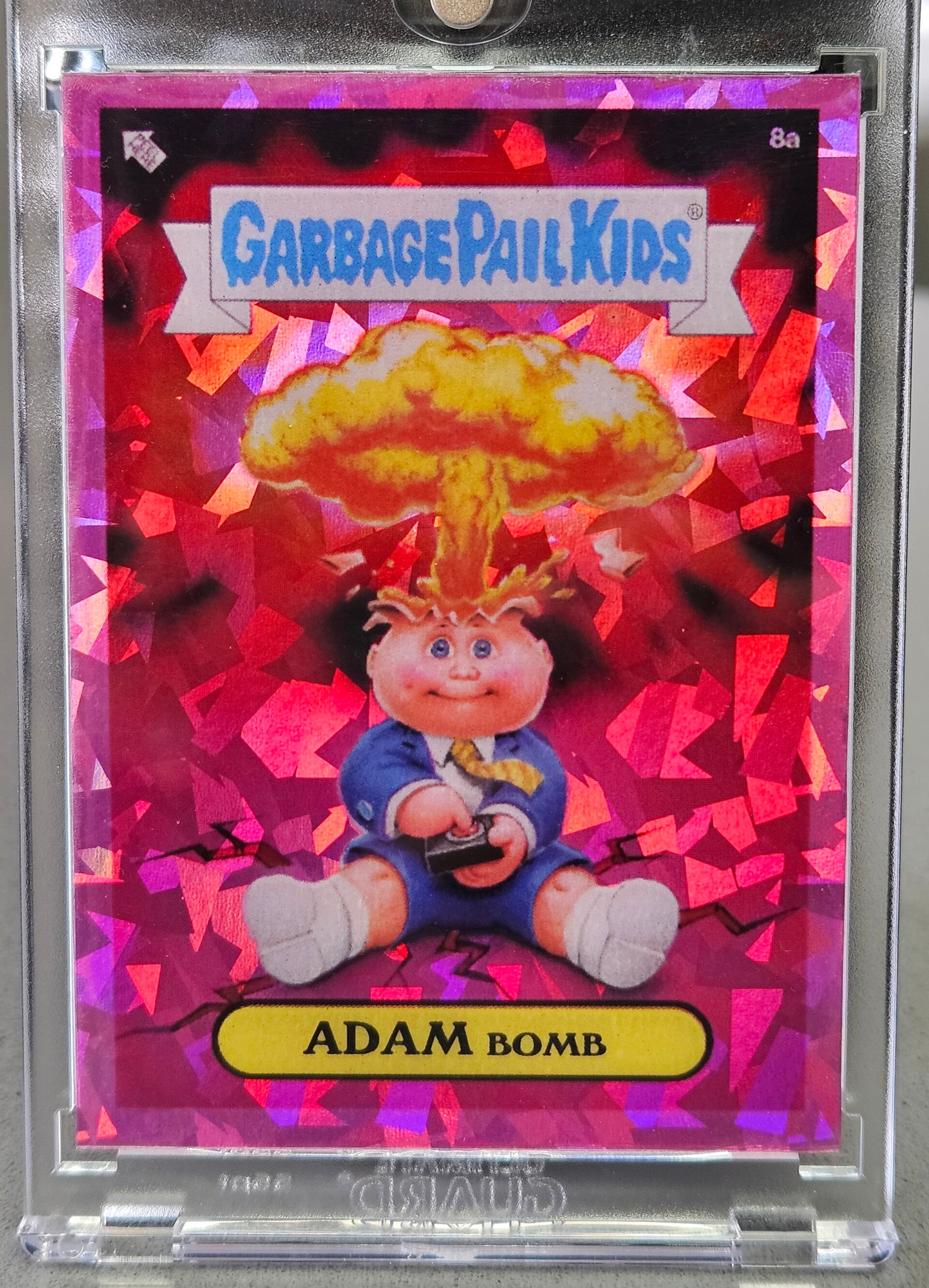 Garbage Pail Kids Adam Bomb Saffier Padparadscha 1/1