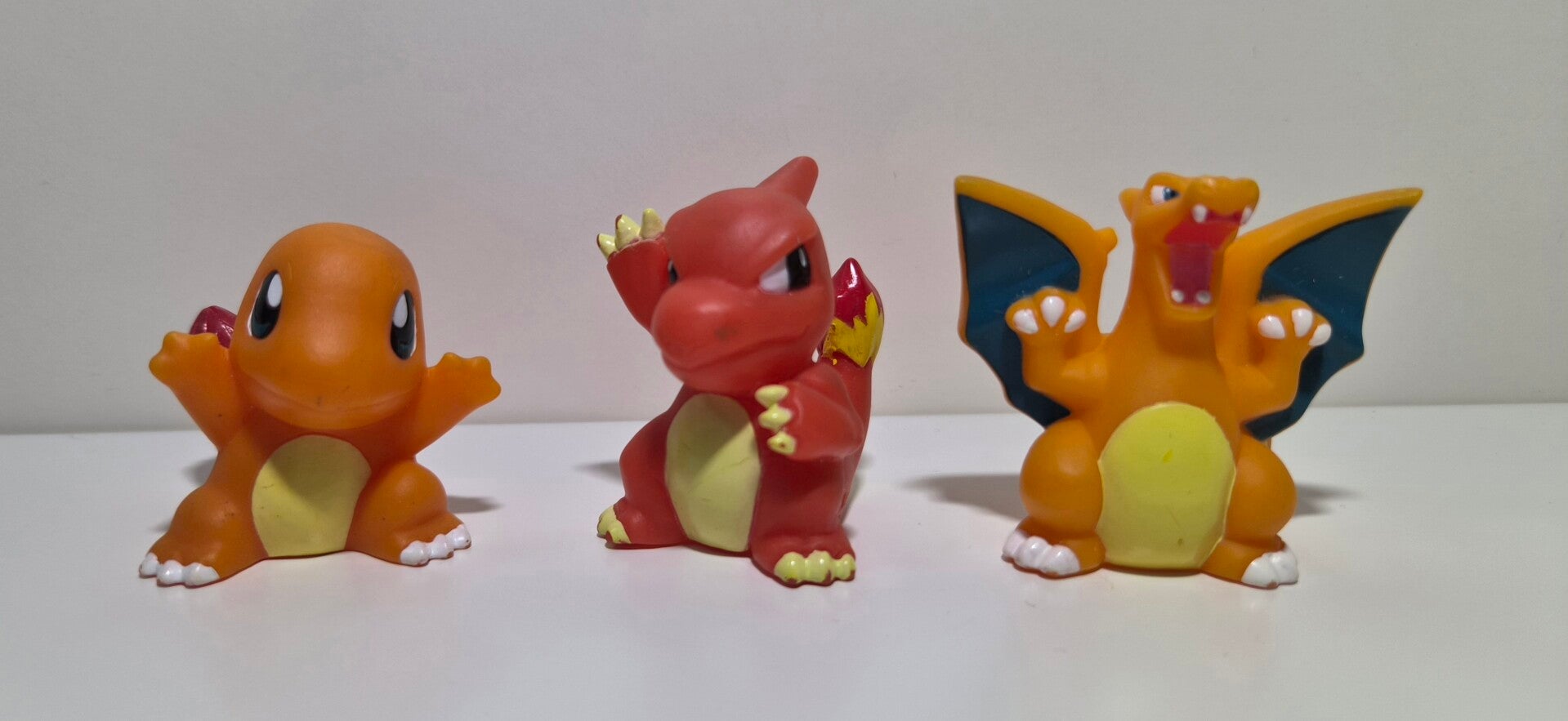 Pokemon Kids set van 3, Charmander evolution