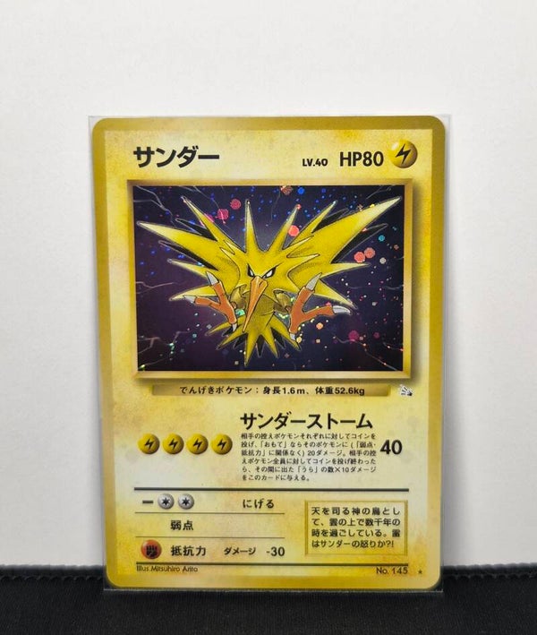 Pokémon - Zapdos, Mystery of the Fossils