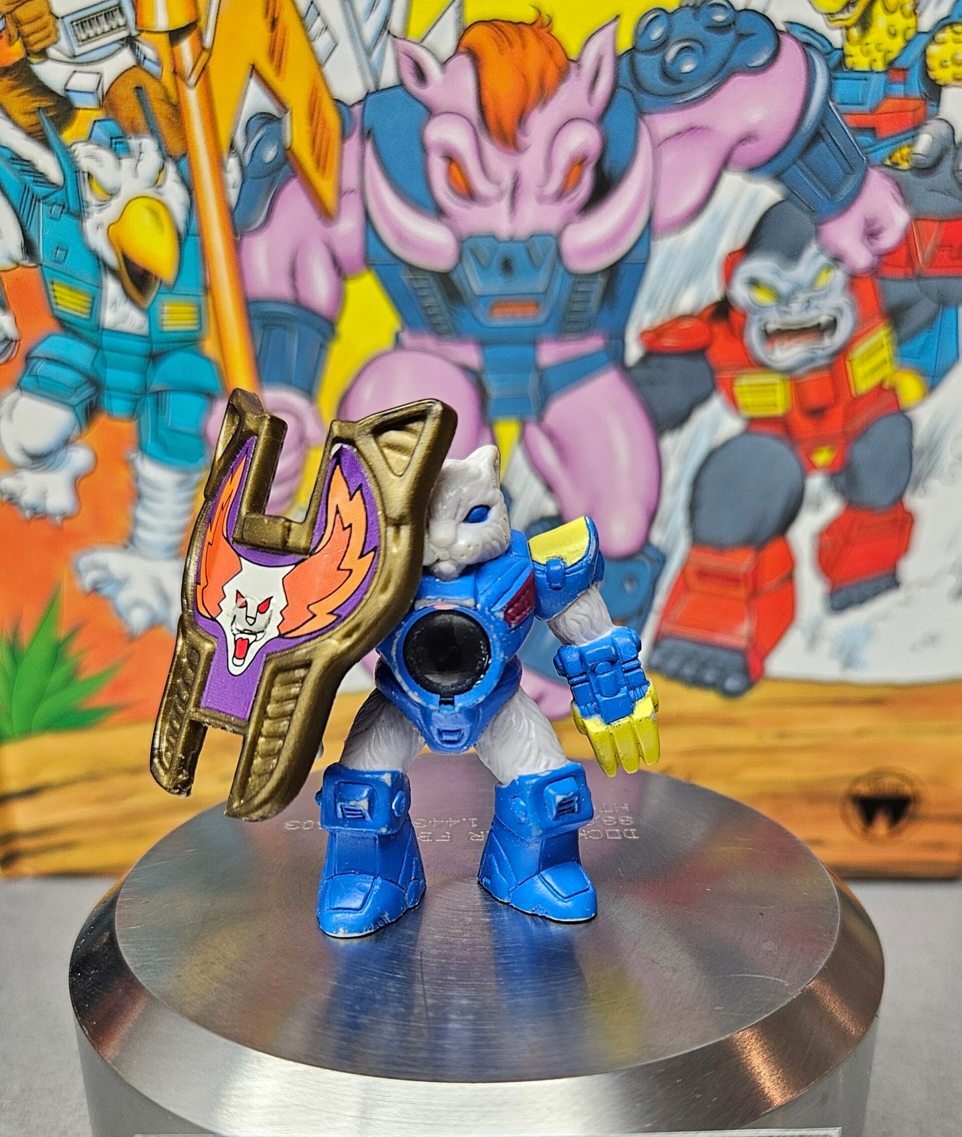 Laser Beasts Grencats #90 met schild