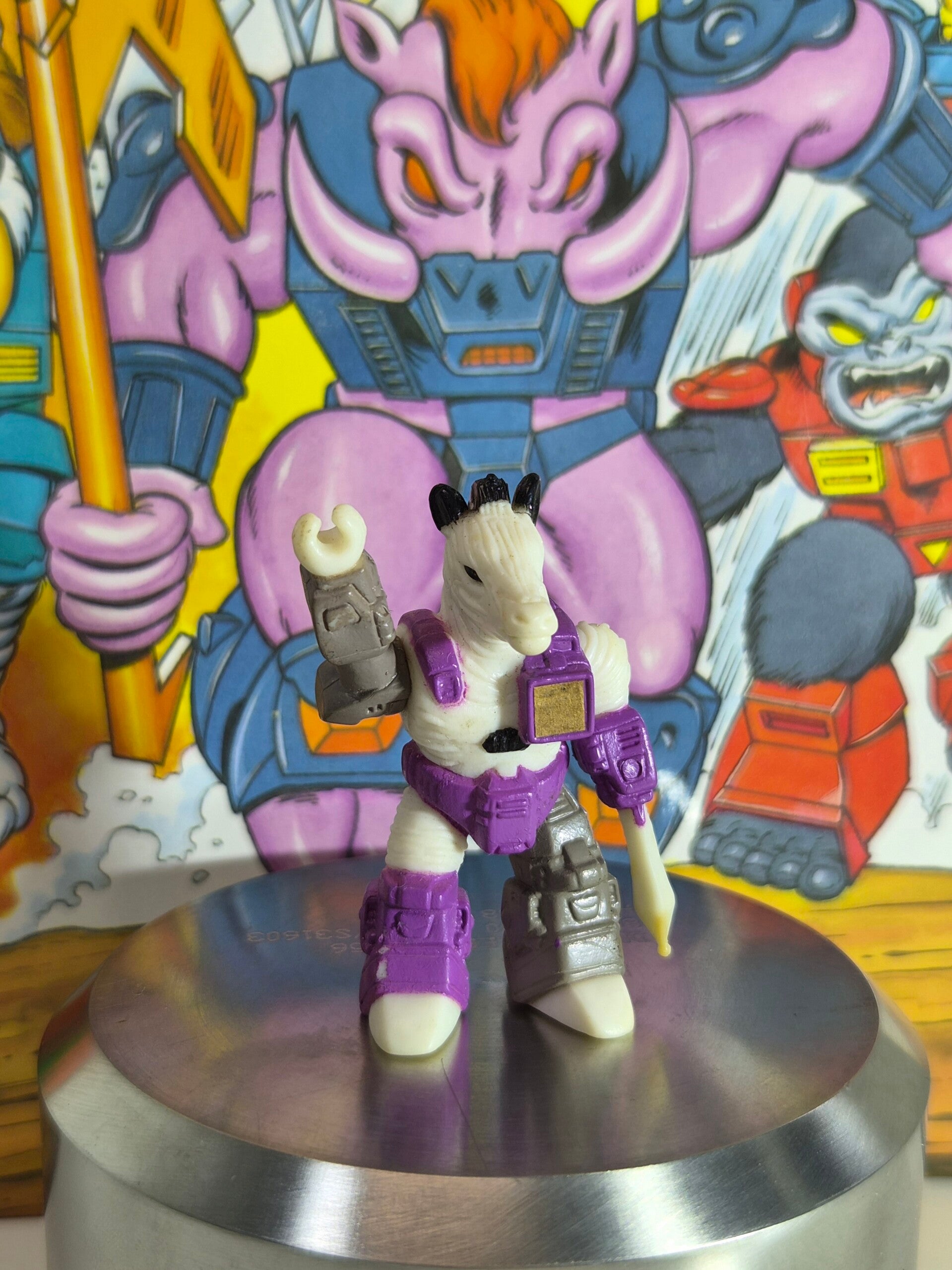 Battle Beasts Zealot Zebra #69