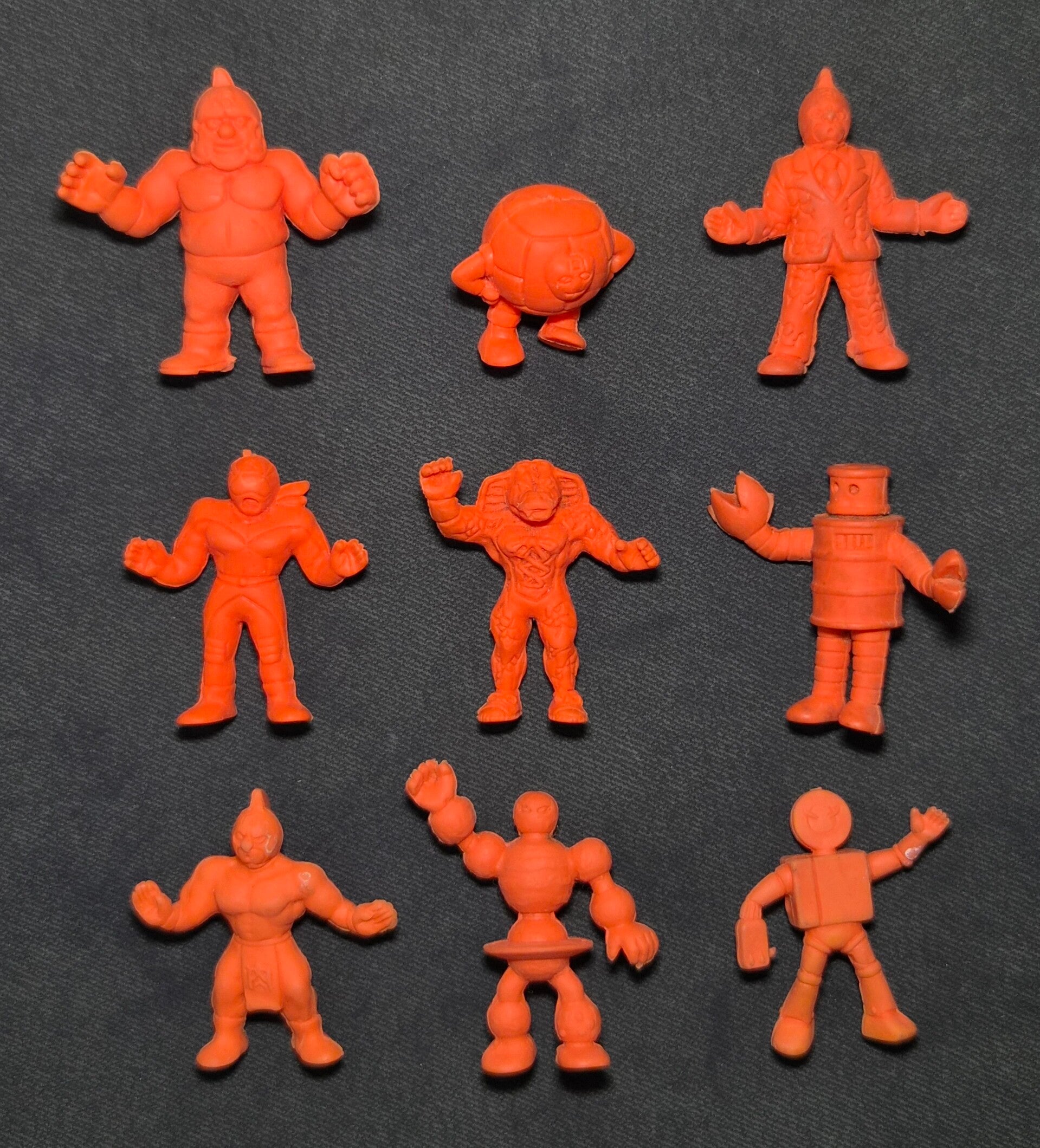 Kinkeshi Kinnikuman 9x Oranje