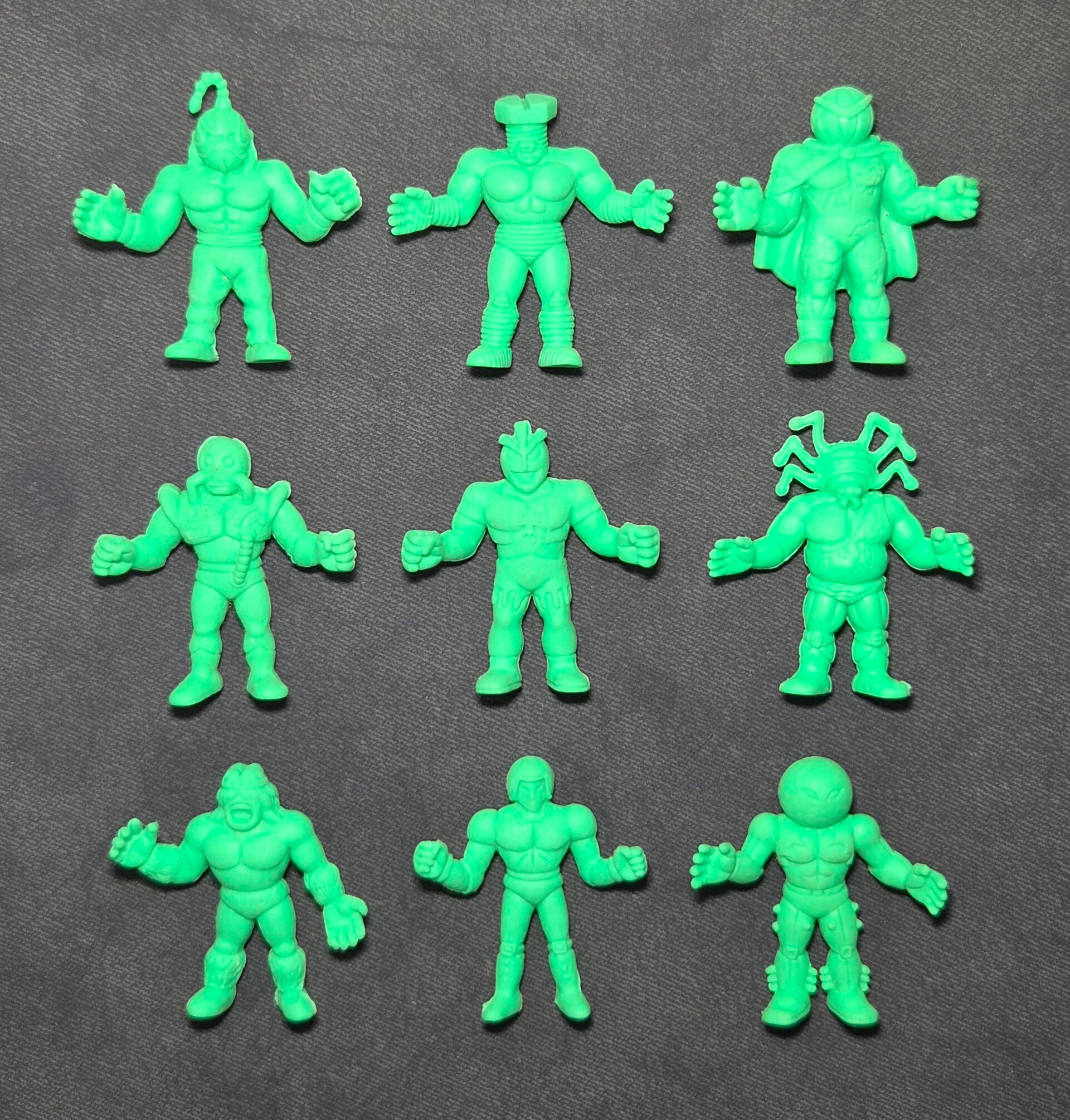 Kinkeshi Kinnikuman 9x Groen