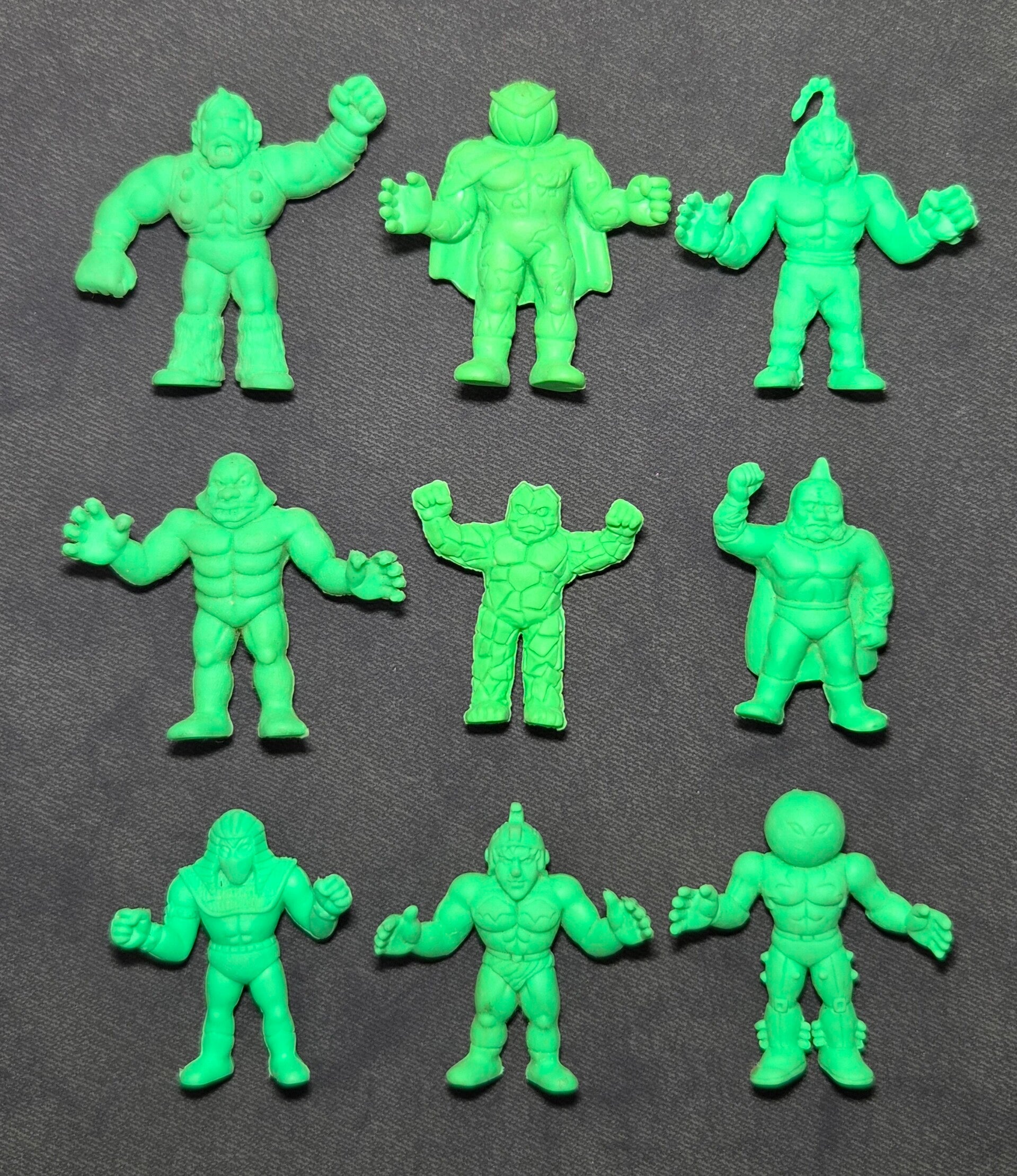 Kinkeshi Kinnikuman 9x Groen