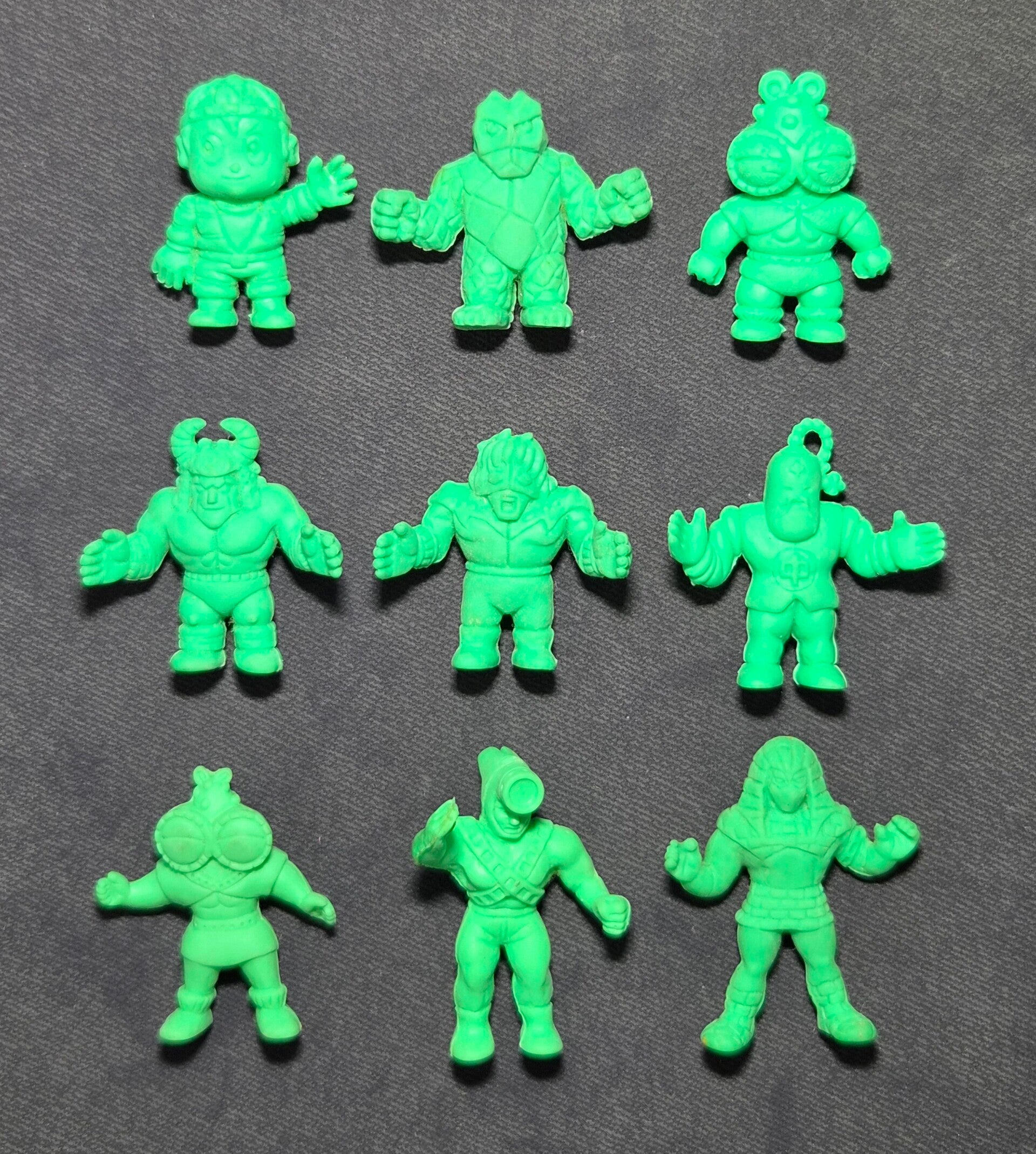 Kinkeshi Kinnikuman 9x Groen