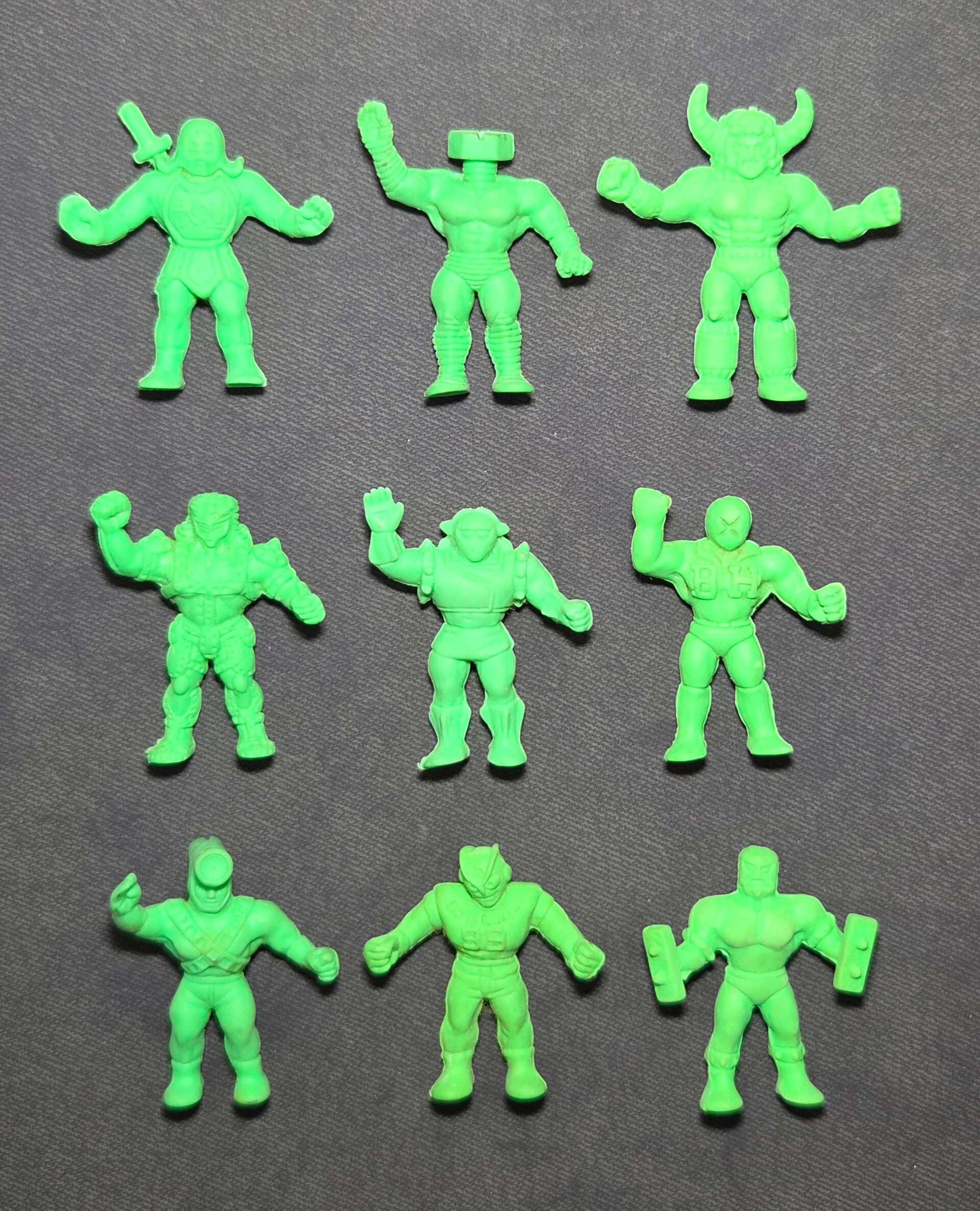 Kinkeshi Kinnikuman 9x Groen