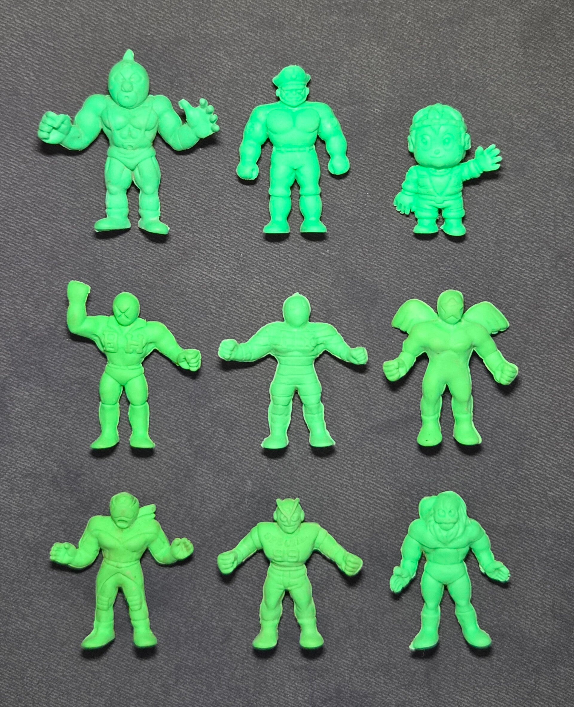 Kinkeshi Kinnikuman 9x Groen