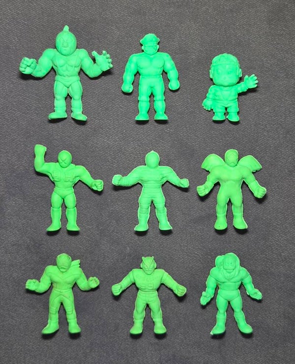 Kinkeshi Kinnikuman 9x Groen