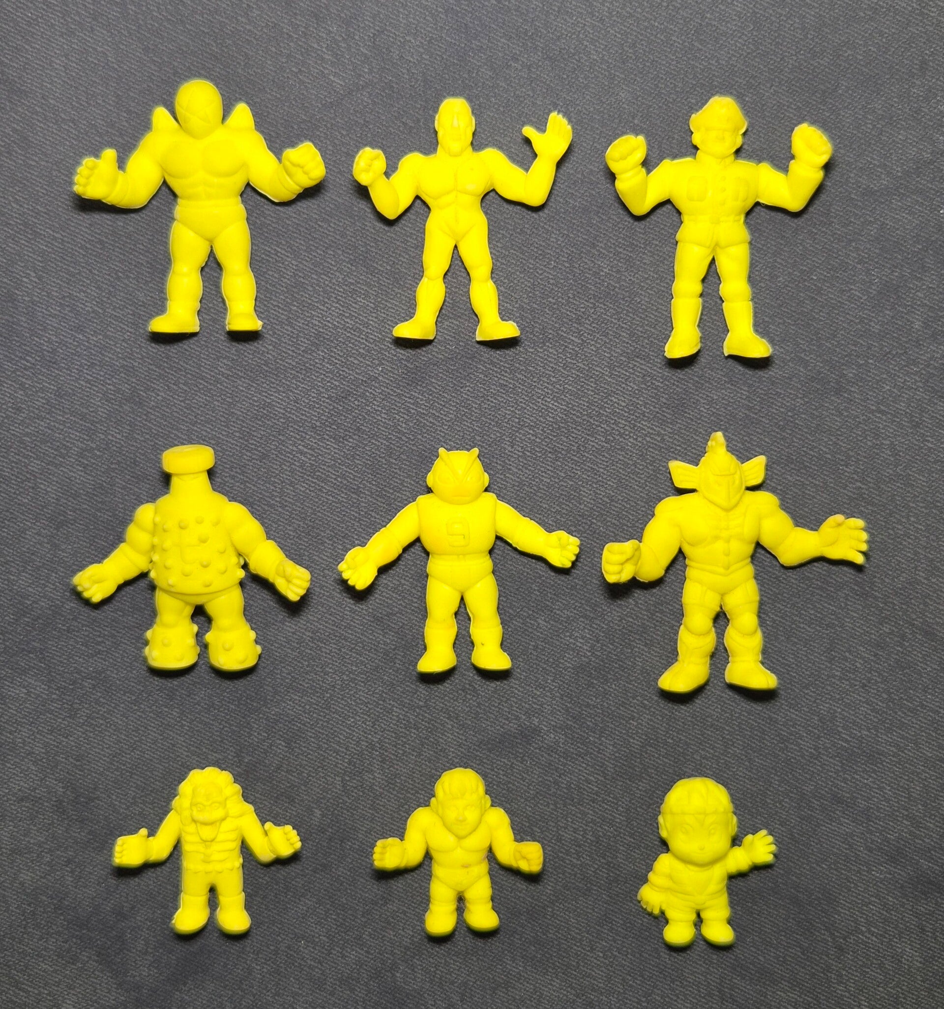 Kinkeshi Kinnikuman 9x Geel