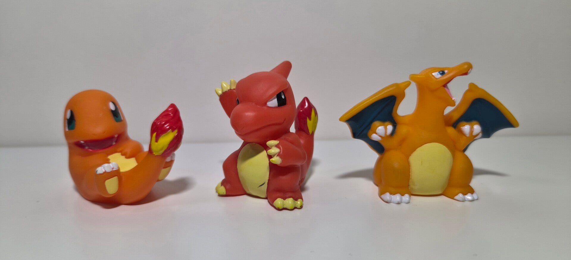 Pokemon Kids set van 3, Charmander evolution