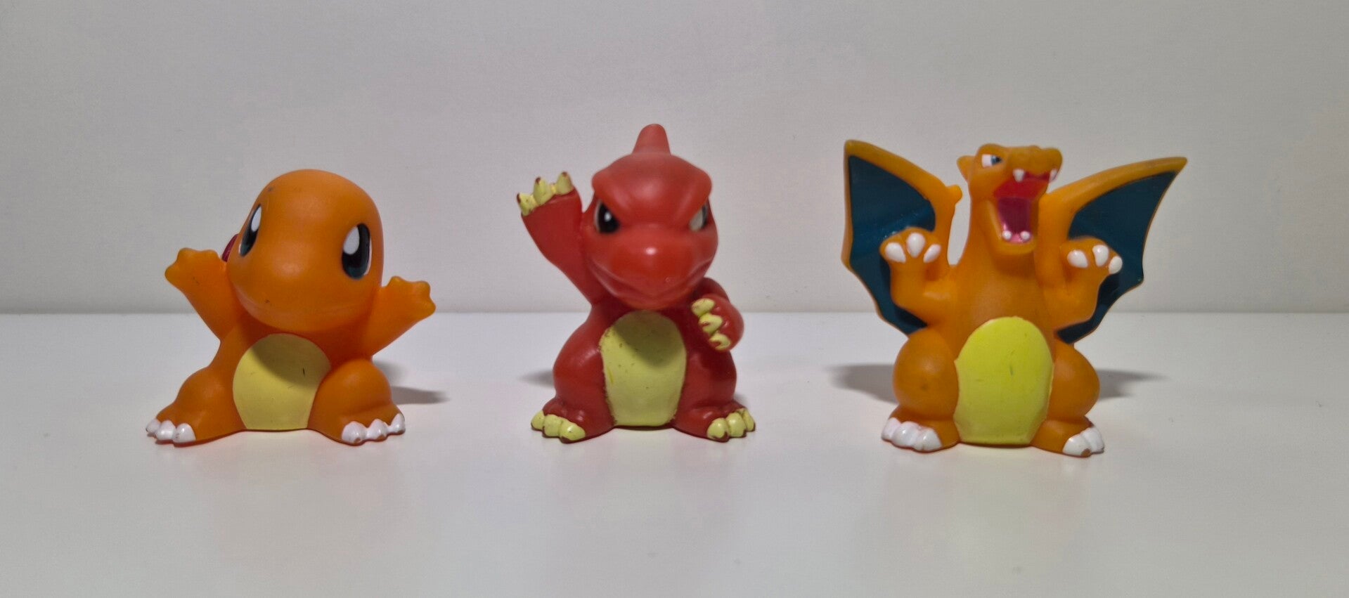 Pokemon Kids set van 3, Charmander evolution