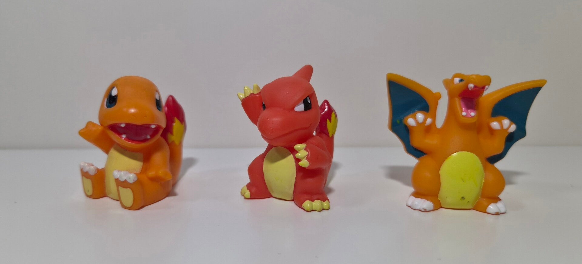 Pokemon Kids set van 3, Charmander evolution