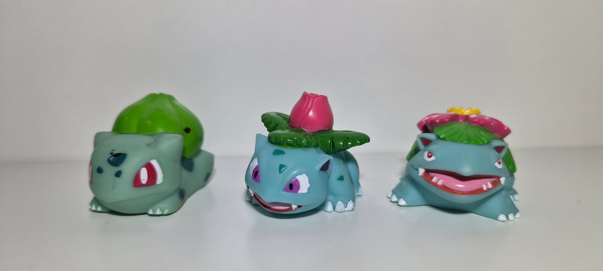 Pokemon Kids set van 3, Bulbasaur evolution