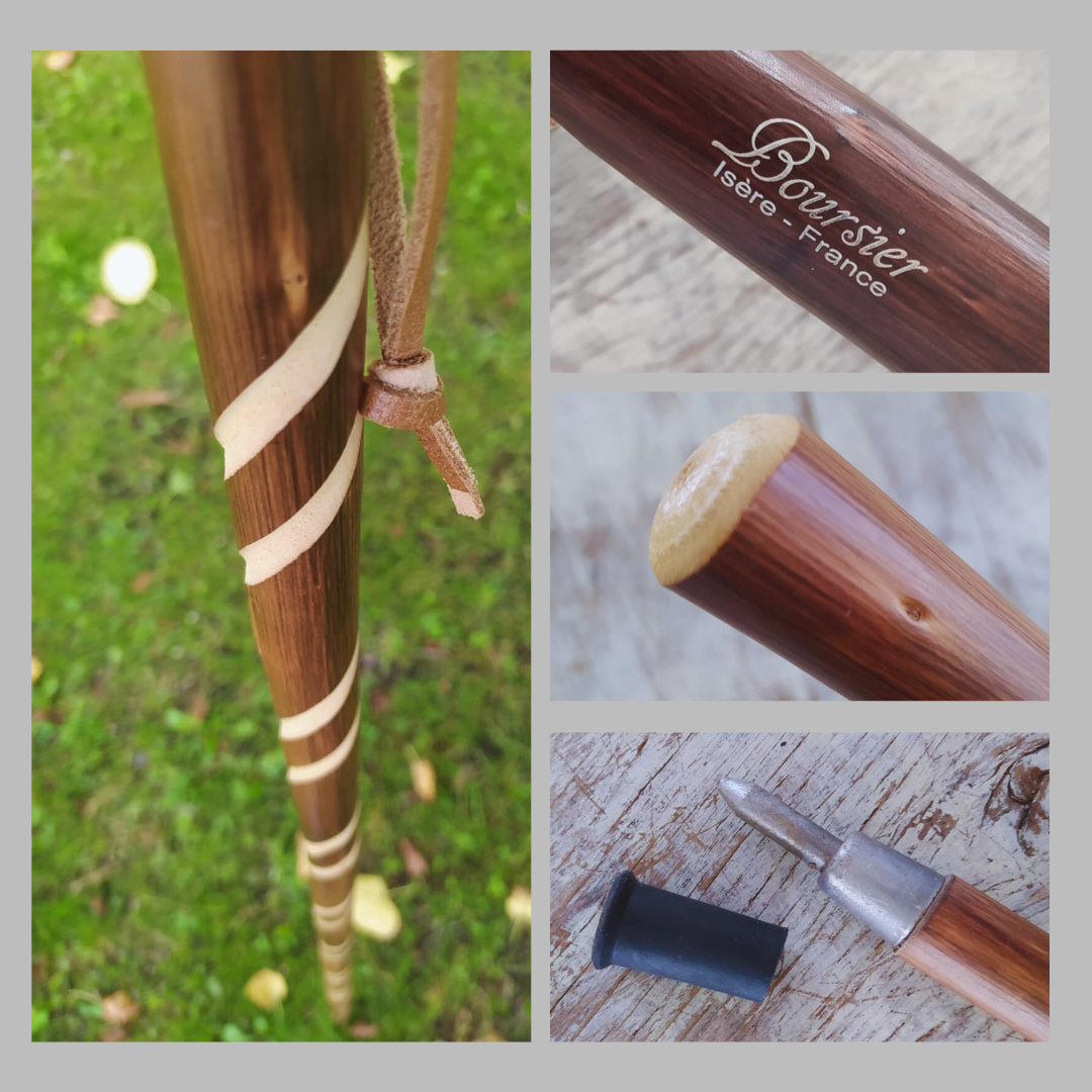 Modèle Le torsade chalume verni 120 cm