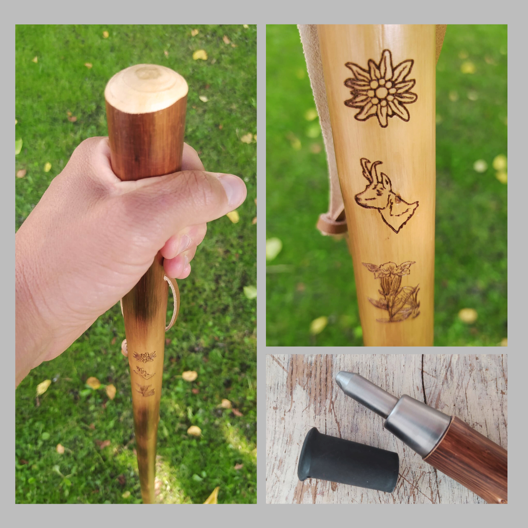 Modèle Le pèlerin chalume verni 125-130cm